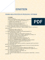 AEinstein - Teoria Relativitatii Pe Intelesul Tuturor.pdf