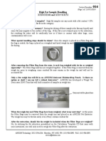 XTS014 High Fat Sample Handling