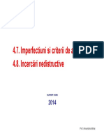 4.7 IMPERFECTIUNI SI CRITERII DE ACCEPTARE Curs 1 - Def - Accept - Design 2014 - ALEXANDRINA MIHAI PDF