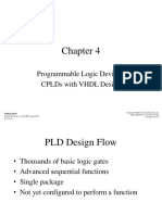 Chapter 4 Programmable Logic Devices Cplds With VHDL Design Copyright 2006