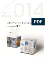Informe de Gestión de La EMT - 2014 PDF