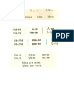 Fise de Lucru Cuvinte Pe Silabe PDF