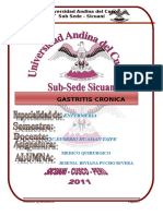 Gastritis crónica: causas, síntomas y tratamiento