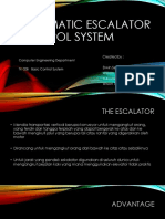 Automatic Escalator Control System