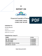 Financial Scandal of Parmalat