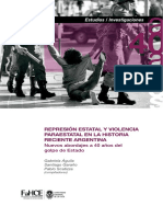 Represion Estatal y Violencia Paraestatal en La Historia Argentina Reciente