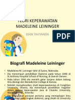 Teori Keperawatan Madeleine Leininger