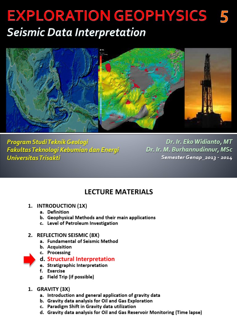 Seismic Interpretation in Oil Exploration | PDF | Reflection Seismology ...