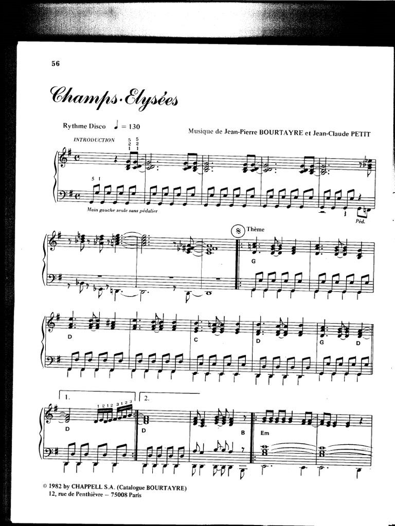 Champs Elysées | PDF
