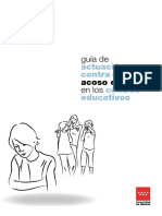 Guia Actuacion Acoso Escolar en Los Centros Educativos en La Comunidad de Madrid