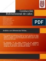 Conducción Bidimensional de Calor