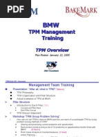 BMW TPM Training