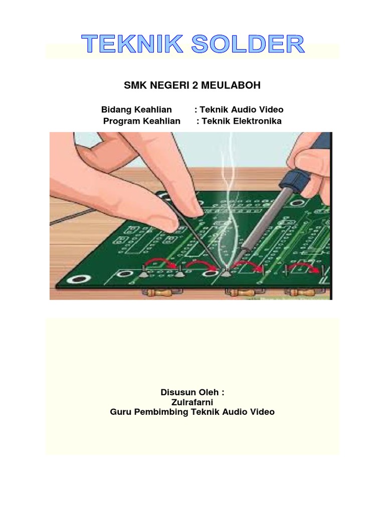 Materi Teknik Soldering Dan Desoldering PDF