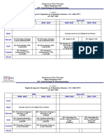 Emploi Du Temps Du 11 Sept Au 16 Sept