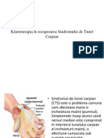 Kinetoterapia În Recuperarea Sindromului de Tunel Carpian