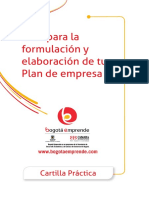 Cartilla - Guia para El Plan de Empresa PDF