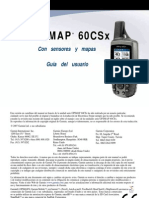 Manual Garmin GPSMAP 60CSx Caste Llano + Color