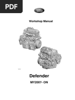 WSM-8935 - Workshop Manual Defender (LD) 2007 PDF