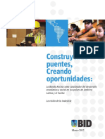 Construyendo Puentes Creando Oportunidadaes- La Banda Ancha Como Catalizador Del Desarrollo Economic