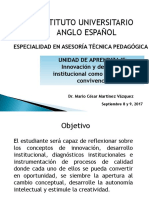 Presentación. Especialidad Asesoría. Anglo