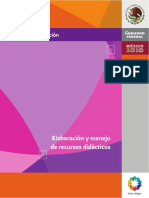 Elaboración y Manejo de Recursos Didácticos PDF