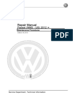 Passat 2012 Up Maintenance Procedures