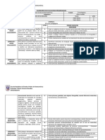 Calendario de Evaluaciones Programadas Artes Visuales Sexto Basico