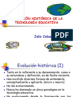 Evolución histórica de la tecnología educativa: de los medios a la cognición