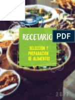 RECETARIO Comidas Hondureñas