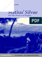 [Carole E. Newlands] Statius' Silvae and the Poeti(