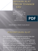 Penyimpanan Alat Laboratorium Tehniker Gigi