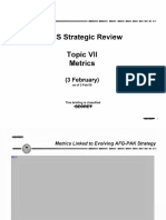 10 F 0018 CJCS Strategic Review Topic VII Metrics 3february2009