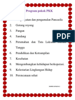 10 Program Pokok PKK