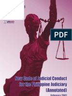 The New Code of Judicial Coduct