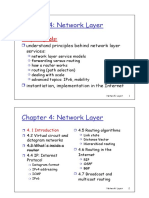 Network Layer Services, Routing Protocols & IP Addressing
