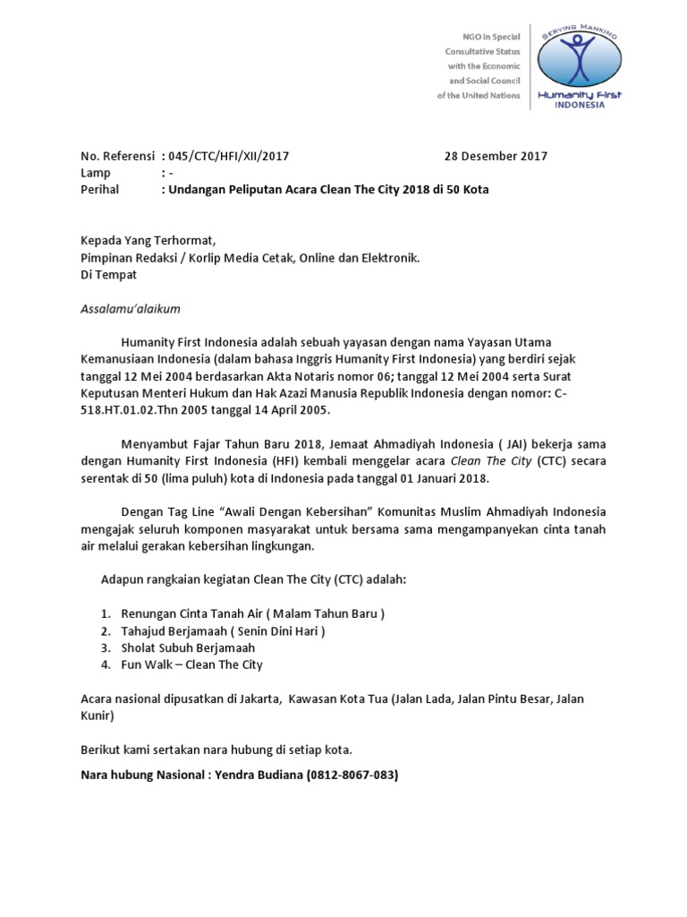 104+ Contoh Undangan Yayasan HD