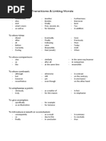 Transitions And Linking Words Pdf