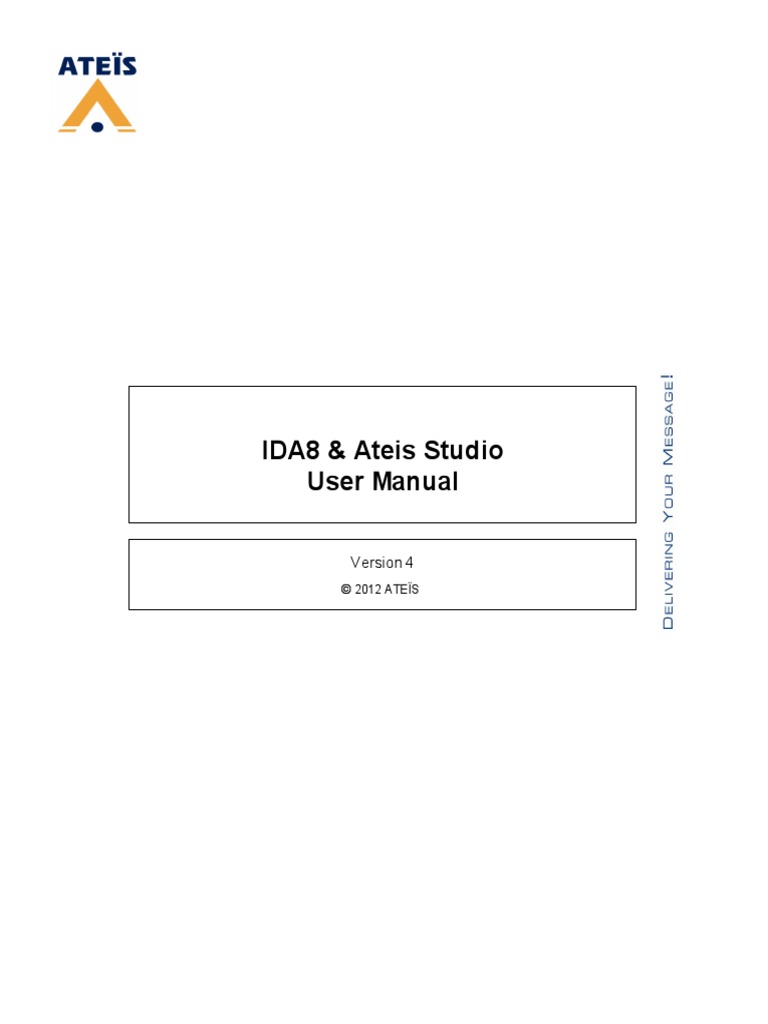 IDA8 Manual V4 | PDF | Amplifier | Digital Electronics