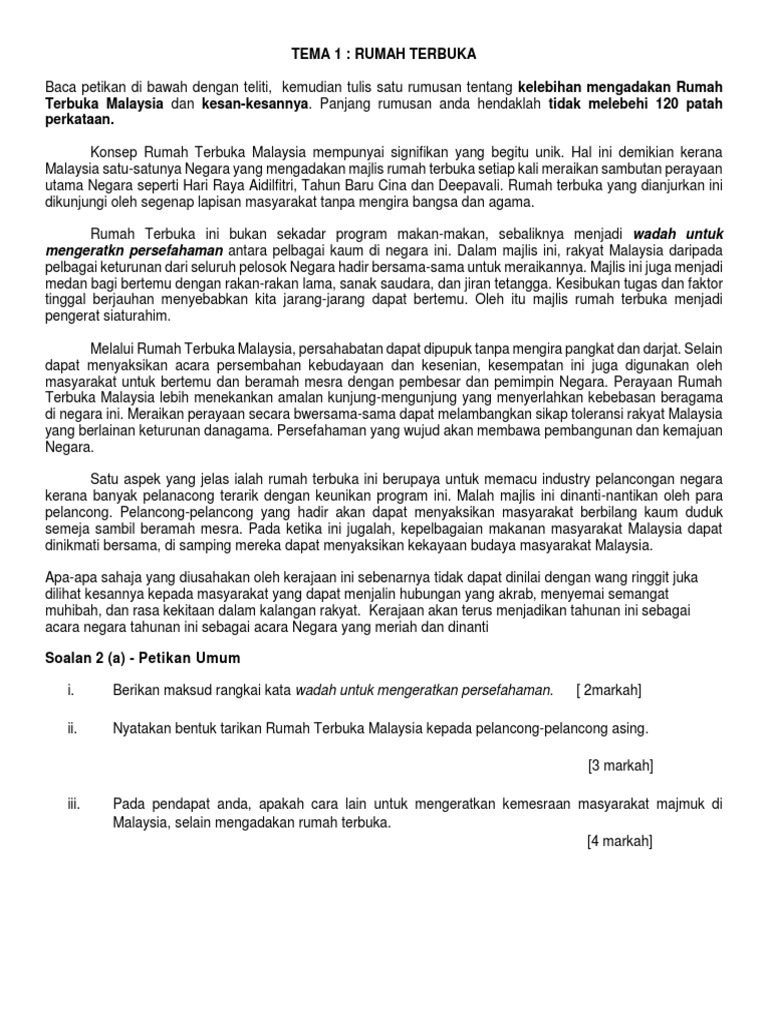 Kepentingan Hari Terbuka Sekolah