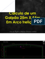 Cálculo de Galpão em Arco 1