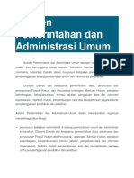 Asisten Pemerintahan Dan Administrasi Umum