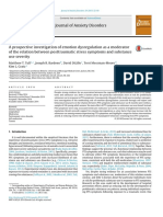 DisordersA Prospective Investigation of Emotion Dysregulation as a Moderatorof the Relation Betwe