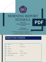 Morning Report Yudhistira