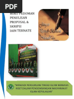 Download Pedoman Skripsi IAIN Ternate by udhi jafar SN369122230 doc pdf