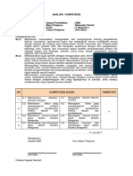 Analisis Kompetensi Mekanika Teknik Kelas 10 SMK Revisi 2017