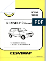 Informe Reparación Renault 5 Supercinco R5