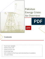 Pakistan Energy Crisis An Overview