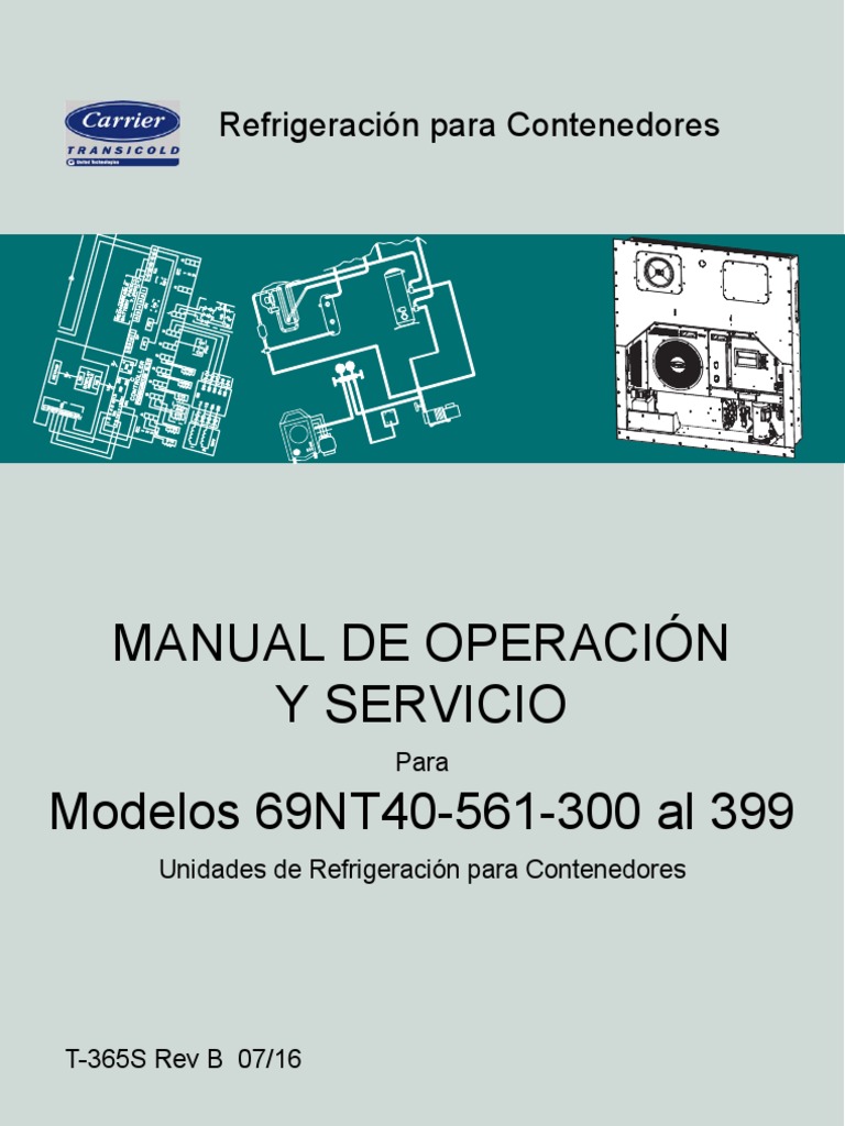 Manual Reefer Carrier PDF Ingeniería Termodinámica Ingeniería