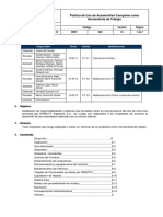 Política de Uso de Automóviles de La Compañía Como Herramienta de Trabajo PDF