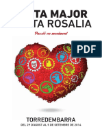 Programa Santa Rosalia 2014